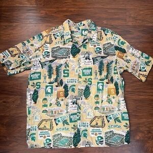 Reyn Spooner Michigan State Size XXL